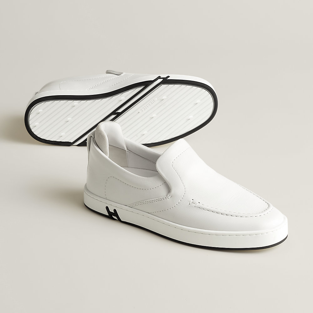 Kiddy slip-on sneaker - White | Hermès Thailand